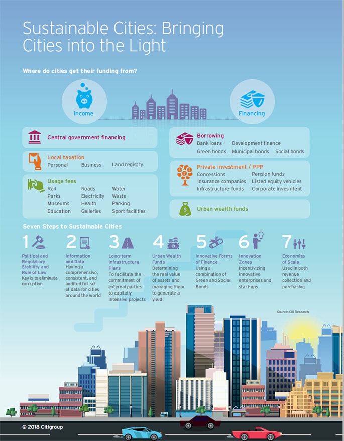 Sustainable Cities: Bringing Cities into the Light