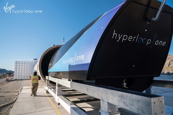 Virgin hyperloop one Virgin hyperloop one