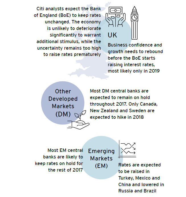 Citi insights into interest rate outlook