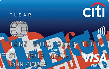 Citi Clear Platinum Credit Card