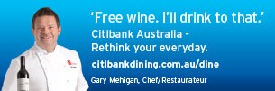 'Free wine. I'll drink to that.'